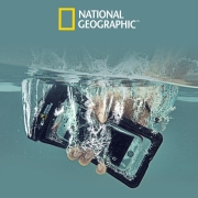 내셔널지오그래픽 물에뜨는 튜브식 스마트폰 방수팩